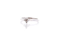 Bague 52 Solitaire diamant en or blanc 58 Facettes 26090