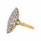Bague 53 Bague  Marquise  Or jaune, Or blanc Diamant 58 Facettes 4951648CN