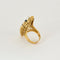 Bague 52 Bague or jaune et perles 58 Facettes FON19512