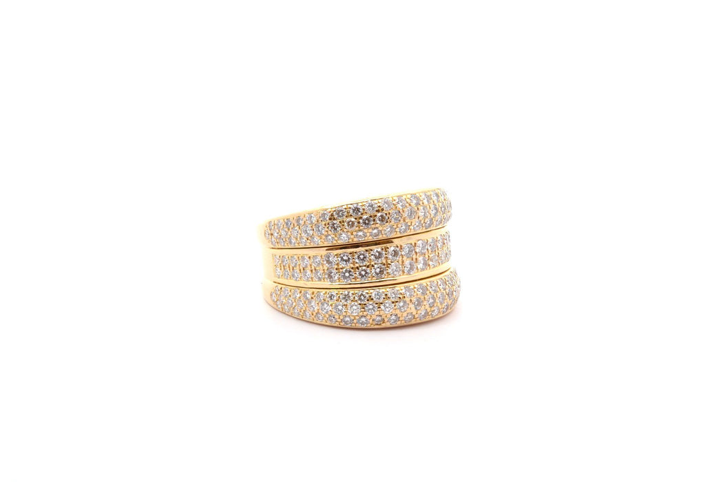 CHOPARD - Sortija Strada con diamantes en oro amarillo