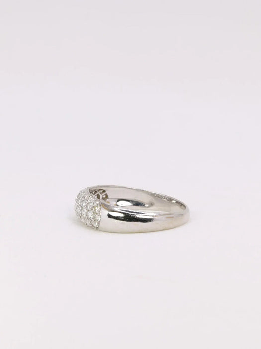 1 carat diamond bangle ring