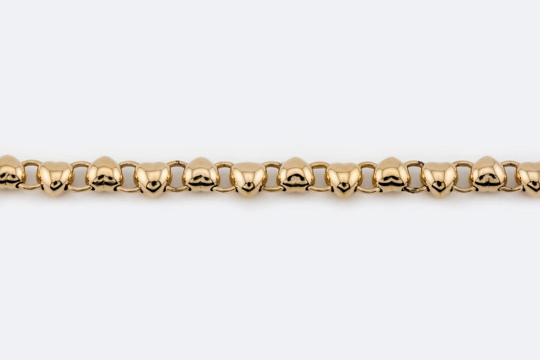 Bracciale in Goldgold mit Cuoricini