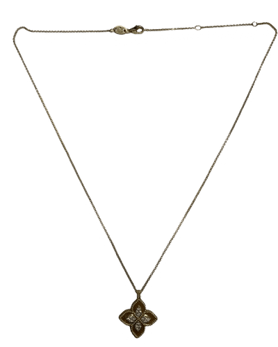 Collier ROBERTO COIN - Collier venetian princess or et diamants 58 Facettes