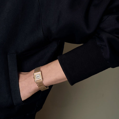 Montre CARTIER - Tank Chinoise - Montre or jaune et diamants 58 Facettes LBV3