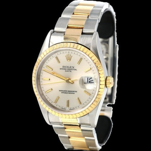 Montre Rolex Montre Date 34 Or Jaune 18K / Acier 58 Facettes MT42286