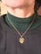 Collier Pendentif amoureux de Peynet et sa chaine en or 58 Facettes