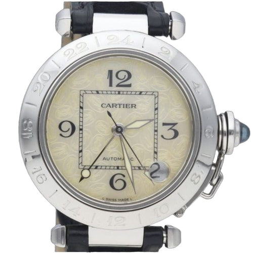 Montre Cartier Montre Pasha Gmt 58 Facettes MT41492