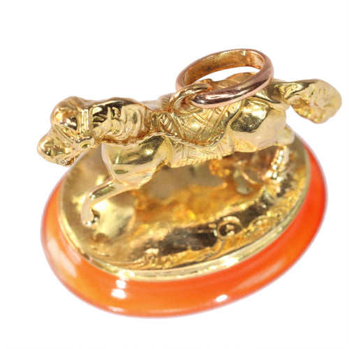 Pendentif Pendentif cheval vintage en or 18 carats : élégance victorienne 58 Facettes 24106-0277