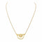 Collier Collier Or jaune, Or blanc Diamant 58 Facettes 4462736CN