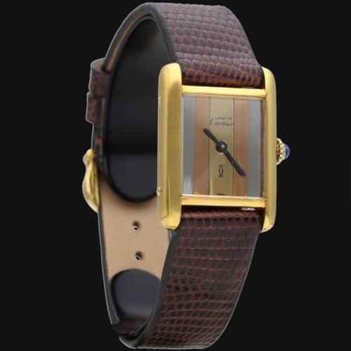 Montre Cartier Montre Tank Vermeil 58 Facettes MT42366