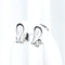 Boucles d'oreilles Boucles d'oreilles en or blanc serties de diamants taille brillant 58 Facettes J010000312