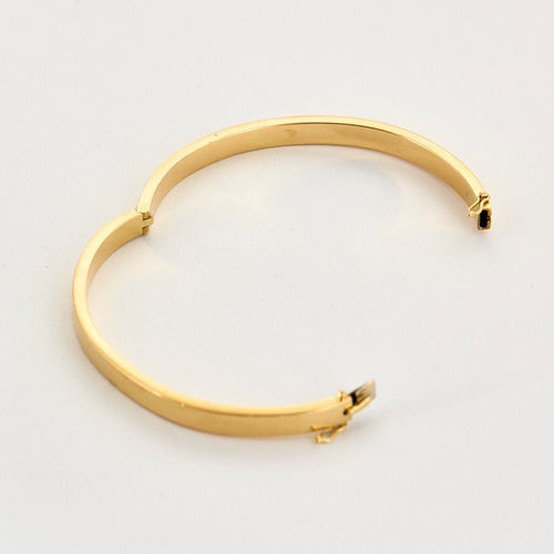 Bracelet Bracelet jonc or jaune 58 Facettes MON0863