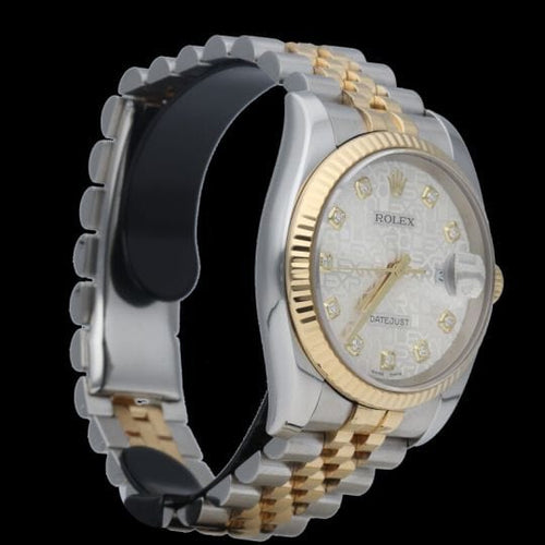 Montre Rolex Montre Date Just 36 58 Facettes MT42533