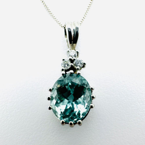 Pendentif Pendentif de haute joaillerie en or blanc orné de rubellite et de diamants. 58 Facettes 50362