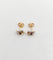 Boucles d'oreilles Puces d'oreilles vintage style art nouveau en or 18k et saphirs 58 Facettes A06585