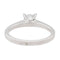 Bague 52 Bague Solitaire Or blanc Diamant 58 Facettes 578746RV