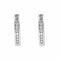 Boucles d'oreilles Boucles d'oreilles or blanc et diamants 58 Facettes 250134