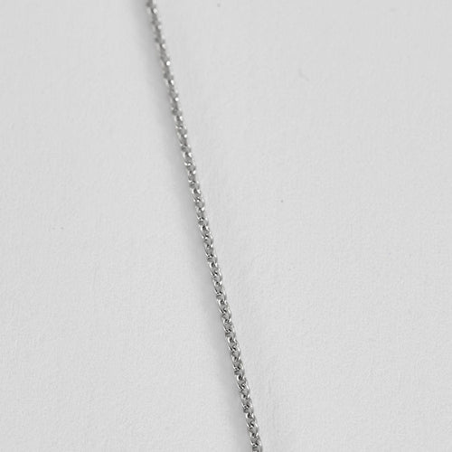 Collier Collier en or blanc et diamants 58 Facettes GU290-1