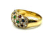 Bague 57 Bague Jonc Vintage Tutti Frutti or, diamants, rubis, saphirs et émeraudes 58 Facettes