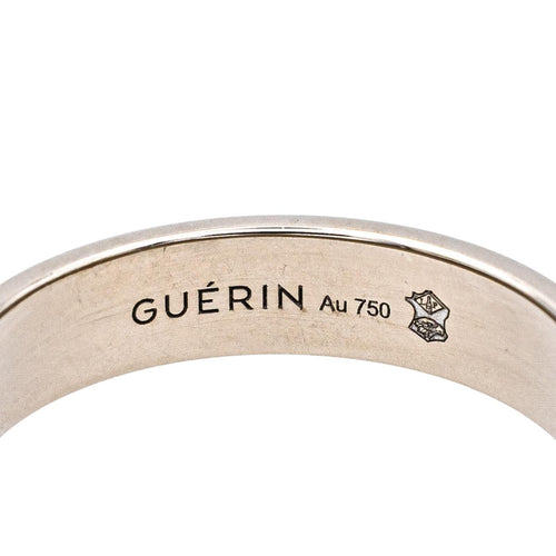 Bague 55 Bague Alliance Or blanc, Or rose 58 Facettes 4098638RV