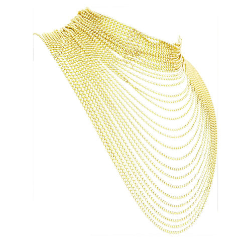 Collier Collier Cartier, "Draperie", or jaune. 58 Facettes 35233