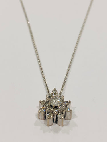 Collier Ravissant collier diamants étoilés 58 Facettes