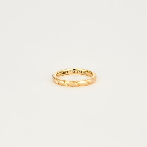 Bague 48 CHAUMET - Bague Torsade Diamant 58 Facettes