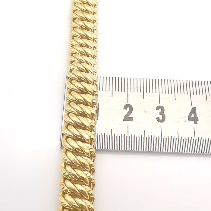Amerikaanse mesh-armband in goud