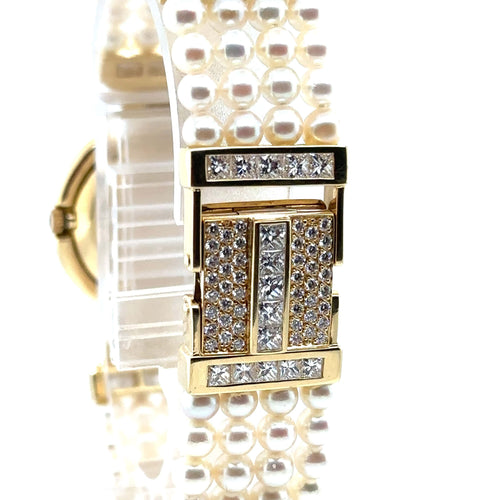 Montre Baskania - Montre Femme Or jaune - Perles de culture et diamants 58 Facettes 1.0000135/4