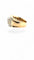Bague 54 Bague en or jaune 18 carats diamants princesse et baguette 58 Facettes