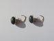 Boucles d'oreilles Boucles d’oreilles dormeuses anciennes en or rose 18 carats et jais noir 58 Facettes
