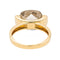 Bague 53 Bague Solitaire Or jaune Quartz 58 Facettes 3443077RV