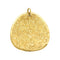 Pendentif Pendentif indien en or jaune repoussé 58 Facettes MAN1508