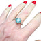 Bague 54.5 Bague en or avec zircon et diamants 58 Facettes A2587