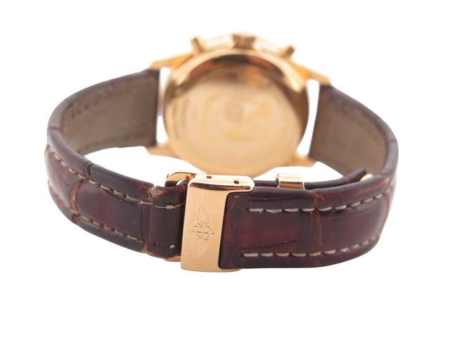 Montre vintage montre BREITLING montbrillant blue angels navitimer h30030.1 or 18k auto 58 Facettes 267814