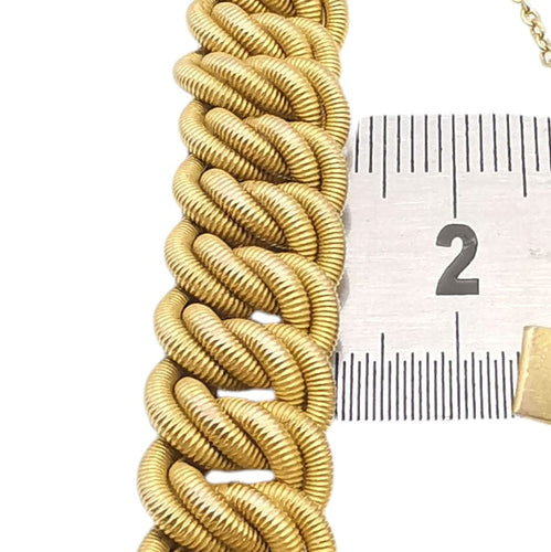 Bracelet Bracelet or jaune (circa 1860) 58 Facettes