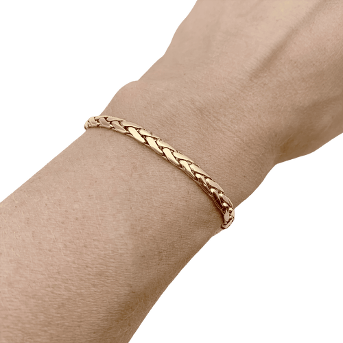 Bracelet Bracelet vintage Cartier ou jaune. 58 Facettes 34710