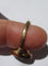 Bague 58.5 Bague XIXe pierre violette sur paillon or rose 58 Facettes