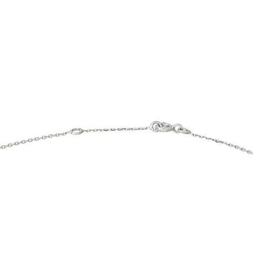Collier Collier Solitaire Or blanc Diamant 58 Facettes 4387213CN