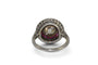 Bague 51 Bague Art-Déco diamants et Rubis 58 Facettes