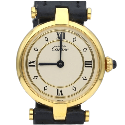 Cartier Must De Cartier Watch silver-gilt 