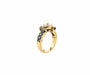 Bague 50 Bague Korloff or jaune perle et diamants 58 Facettes