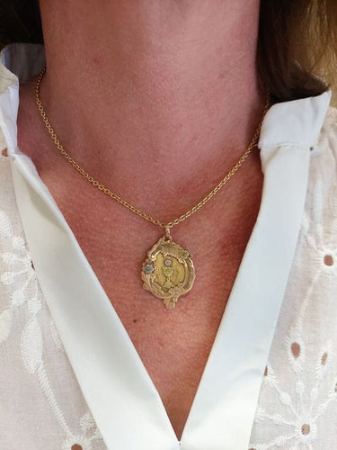 Pendentif MÉDAILLE CALICE NAPOLÉON III 58 Facettes 087211