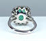 Bague 51 Bague émeraude 5,32 carats et diamants 58 Facettes AB303