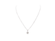 Collier Collier en or blanc et diamants 58 Facettes 21042