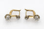 Boucles d'oreilles 14k Yellow Gold Earrings with 1.30 ct Diamonds 58 Facettes 11573