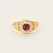 Bague 57 Bague or jaune et rubis cabochon 58 Facettes