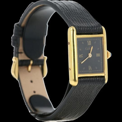 Cartier Prikaži Tank Pozlaćeni srebro 