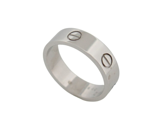 Bague 60 vintage bague CARTIER love classique crb4084700 t60 en or blanc 58 Facettes 271840