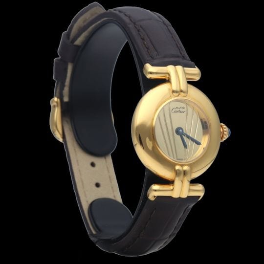 Montre Cartier Montre Must De Cartier Vermeil 58 Facettes MT39178